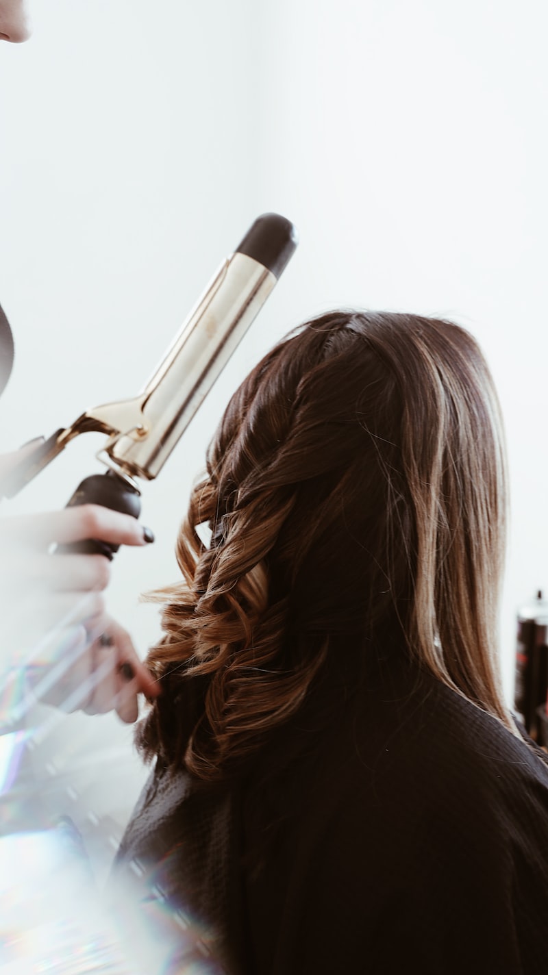 Vibrant hair color with professional styling